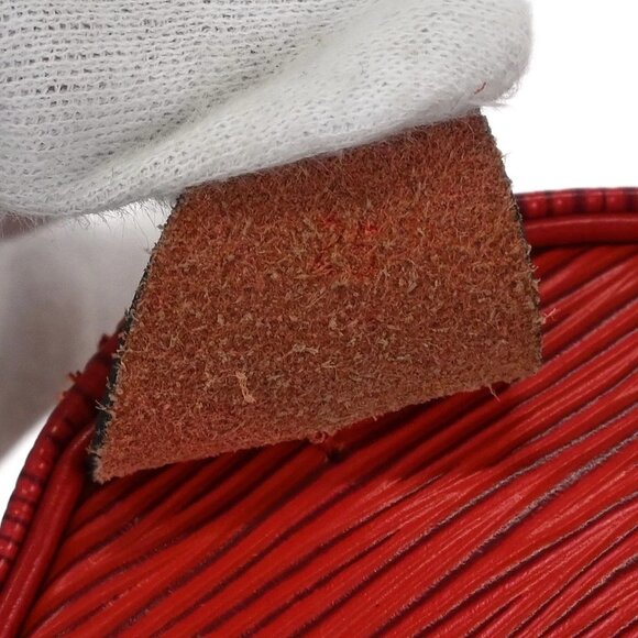 Louis Vuitton Red Epi Speedy 25 Handbag - Picture 8 of 11